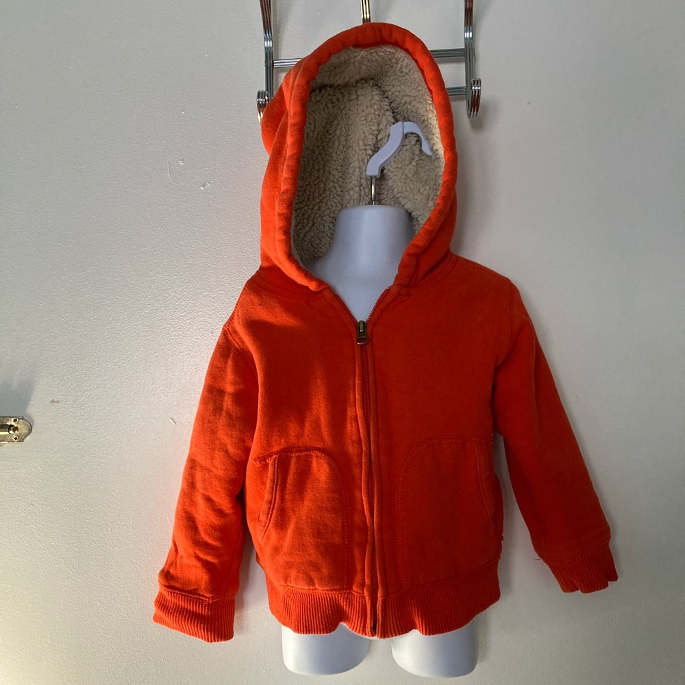 💕SOLD 💕Baby Gap Toddler Boy Fleece Hoodie Jacket